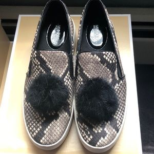 Michael Kors Python & Pom Slip on Sneakers